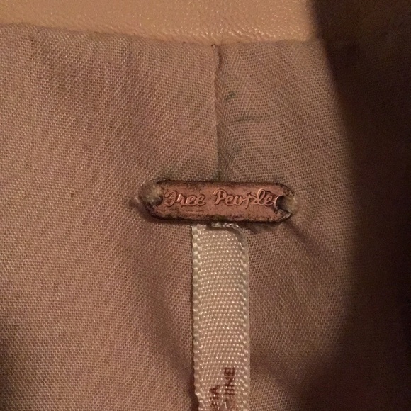 SOFT PINK FAUX LEATHER JACKET - Picture 5 of 8